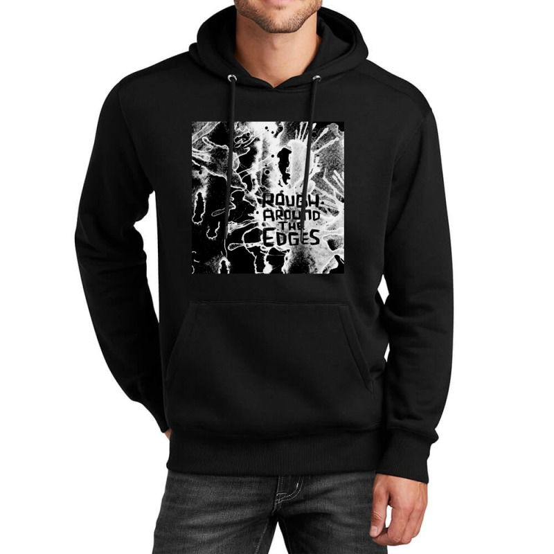 Rough Around The Edges Bleach Dye Grunge Unisex Hoodie | Artistshot