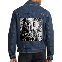 Rough Around The Edges Bleach Dye Grunge Men Denim Jacket | Artistshot