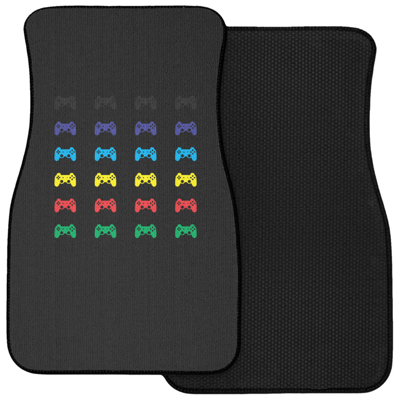 Game Controller Mini Set Front Car Mat by HeatherThomas | Artistshot