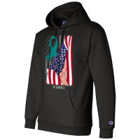 Dissociative Identity Disorder American Flag Teal Ribbon T Shirt Champion Hoodie | Artistshot