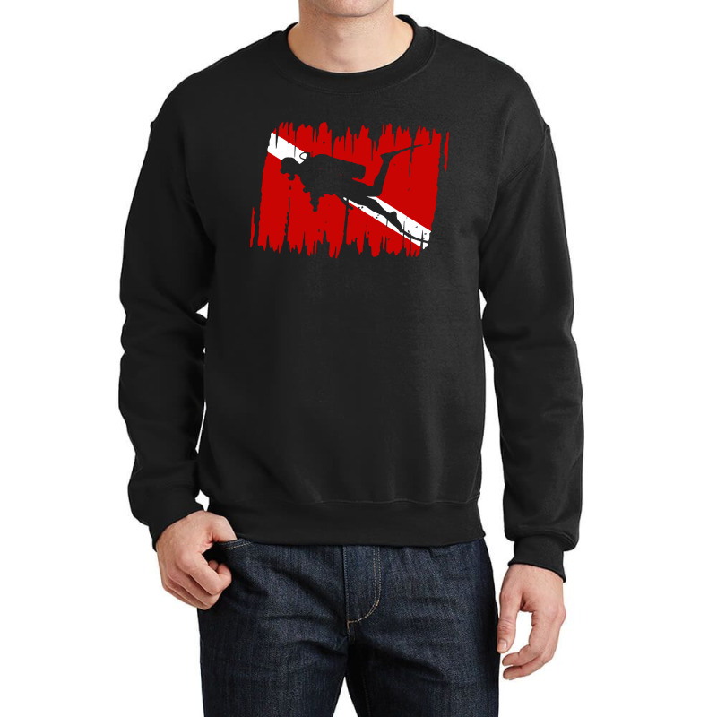 Diving Gear Crewneck Sweatshirt by Utsuri | Artistshot