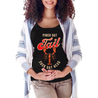 New Orleans Slang For Pinch Dat Tail Suck Dat Head Maternity Scoop Neck T-shirt | Artistshot