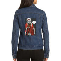 Hypnos (dialogue) Ladies Denim Jacket | Artistshot