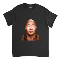 Dwayne The Wok Johnson -the Wock In Chinese Social Credit Points Meme  Classic T-shirt | Artistshot