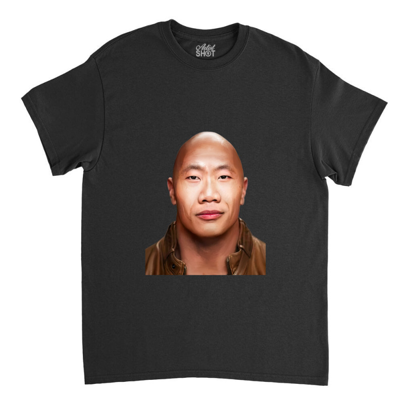 Dwayne The Wok Johnson -the Wock In Chinese Social Credit Points Meme  Classic T-shirt by JerryArnold | Artistshot