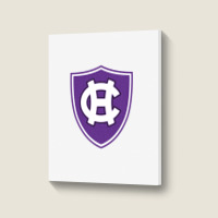 Holy Cross Crusaders Portrait Canvas Print | Artistshot