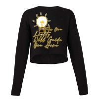 Fix You Lights Will Guide You Home, And I Will Try I Never Give Up Cropped Sweater | Artistshot