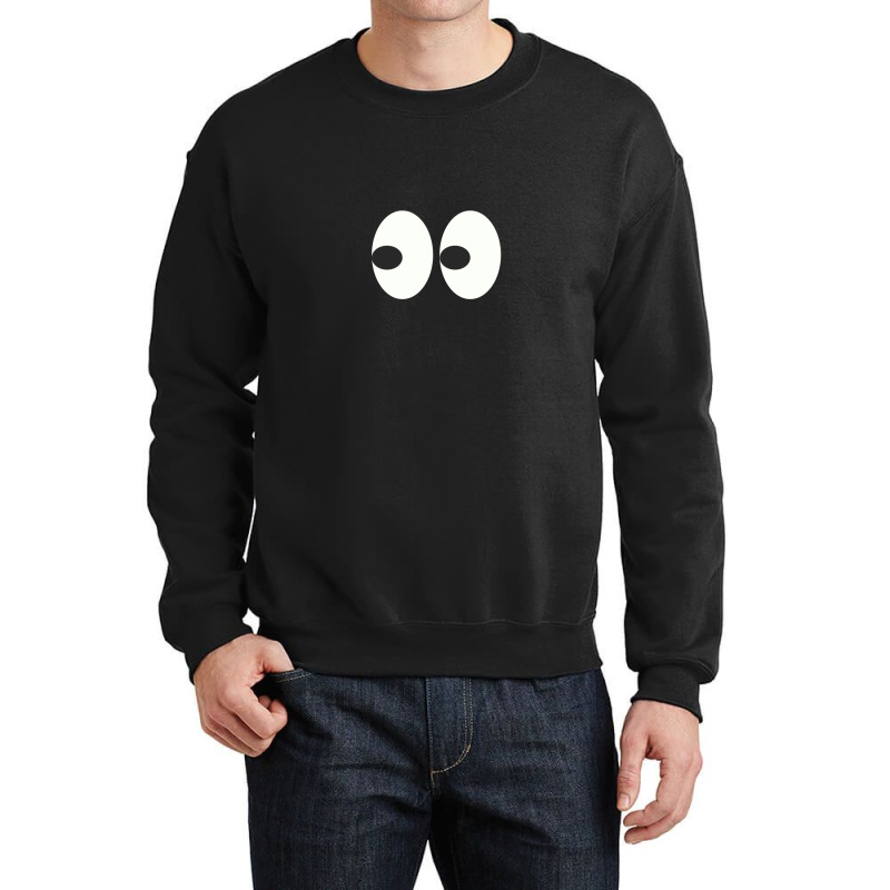 Cartoon Eyes Crewneck Sweatshirt | Artistshot