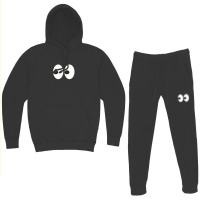 Cartoon Eyes Hoodie & Jogger Set | Artistshot