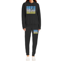 Happy Hanukkah Tie Dye Chanukkah Jewish Holiday Long Sleeve T Shirt Hoodie & Jogger Set | Artistshot