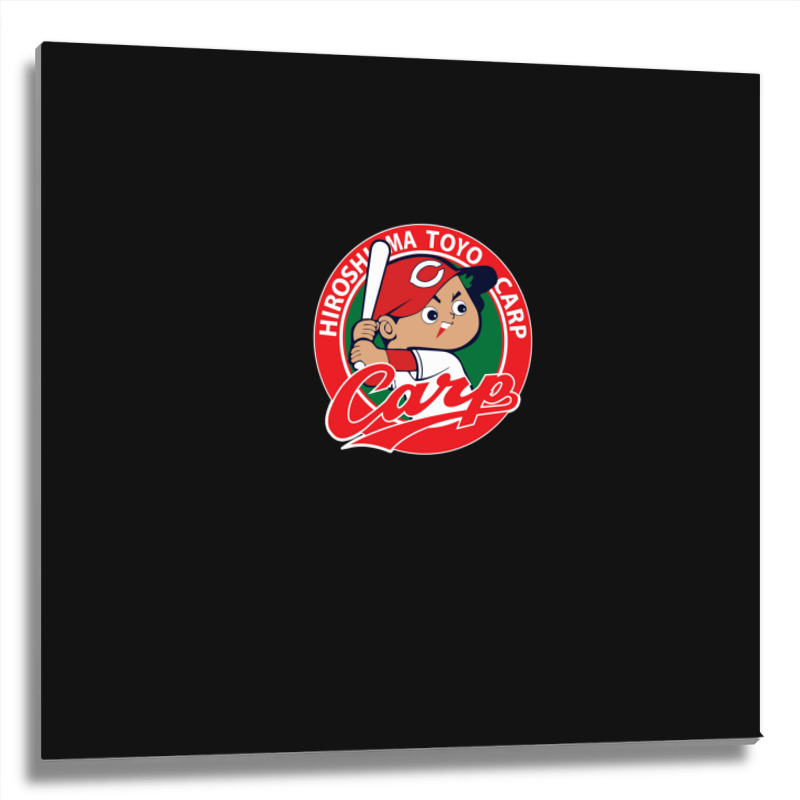 Hiroshima Toyo Carp Metal Print Square | Artistshot