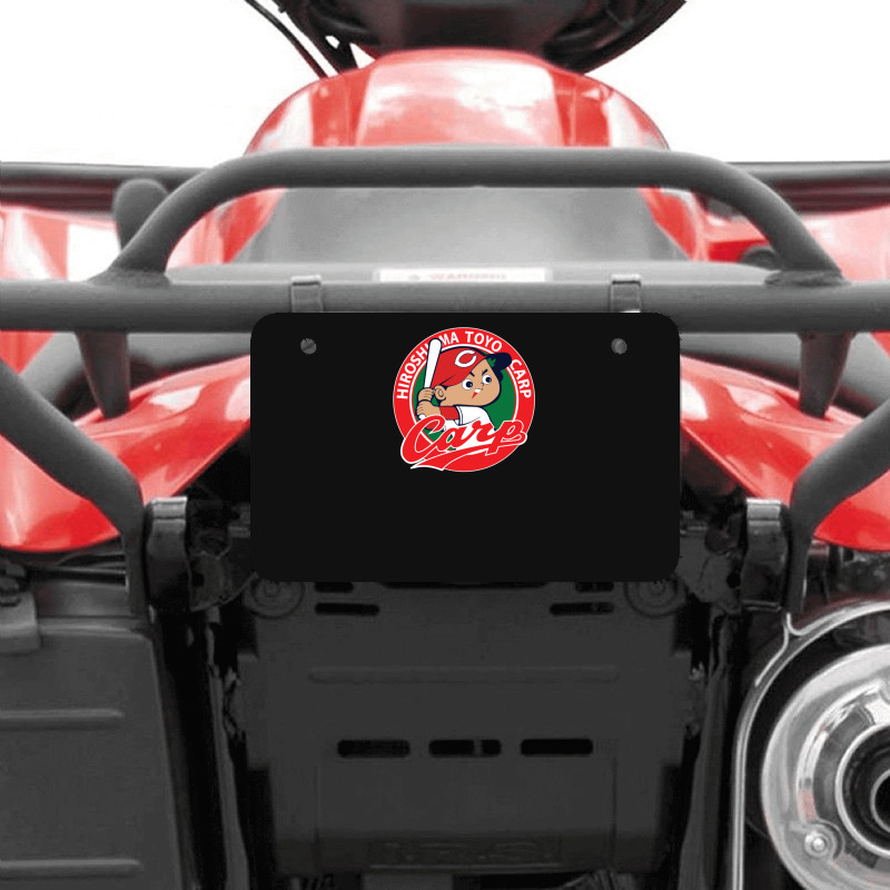 Hiroshima Toyo Carp Atv License Plate | Artistshot