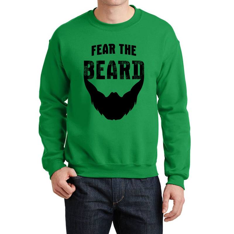 Fear The Beard Shirt Crewneck Sweatshirt by kynekel | Artistshot