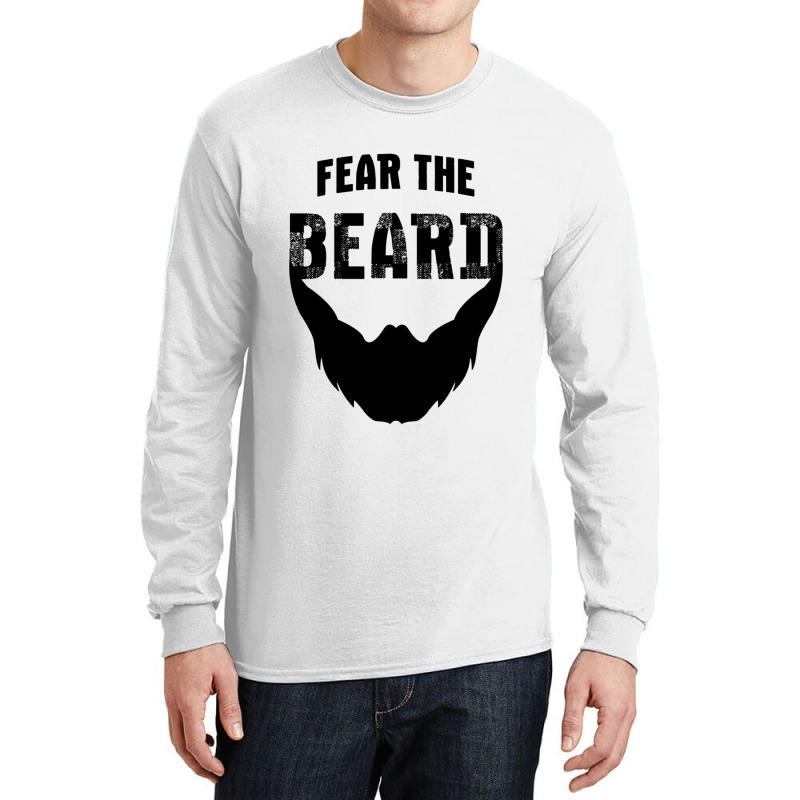 Fear The Beard Shirt Long Sleeve Shirts by kynekel | Artistshot