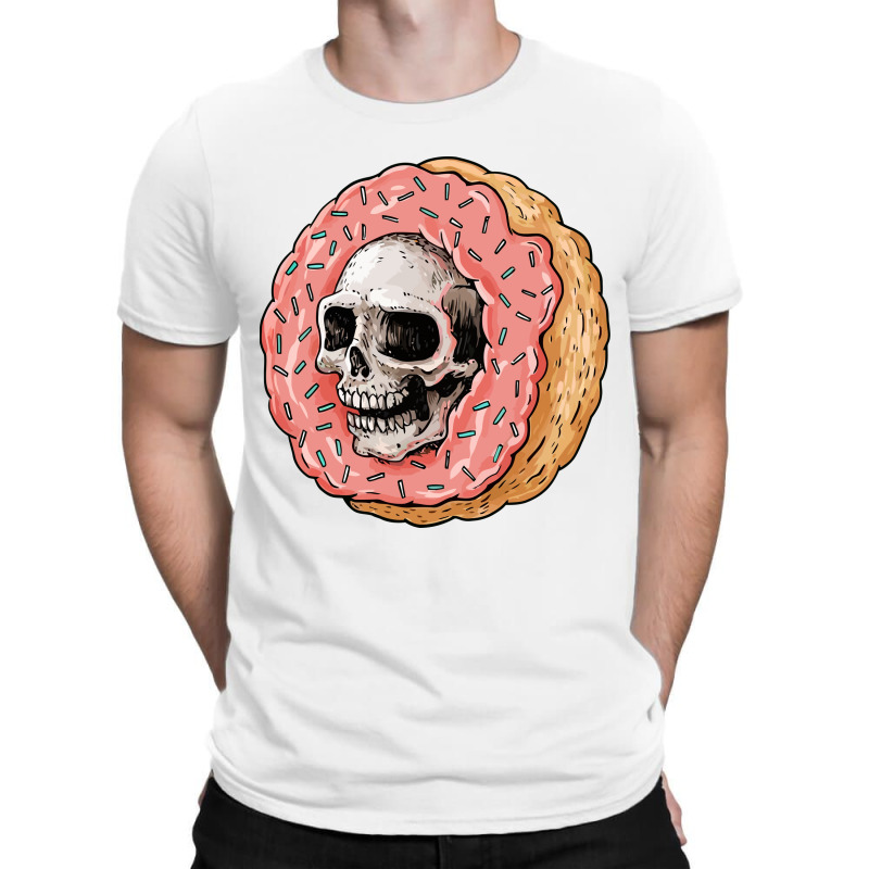 Skull Donat T-Shirt by rosa34 | Artistshot