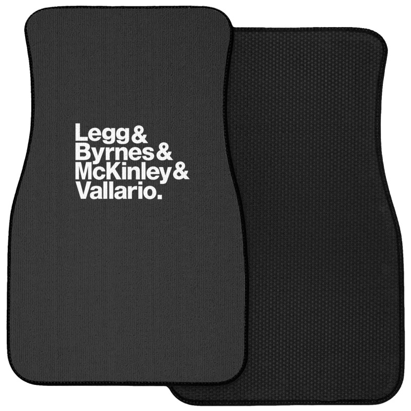 Legg & Byrnes & Mckinley & Vallario 1 Front Car Mat by CarlosMurillo | Artistshot