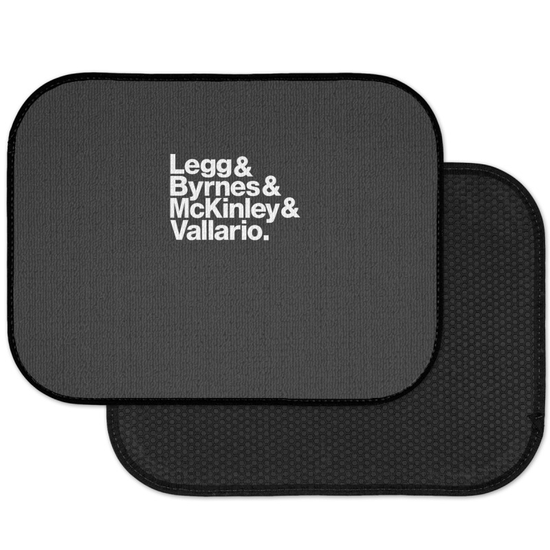 Legg & Byrnes & Mckinley & Vallario 1 Rear Car Mat by CarlosMurillo | Artistshot