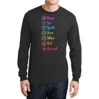 Seven Chakra Om Yoga Long Sleeve Shirts | Artistshot