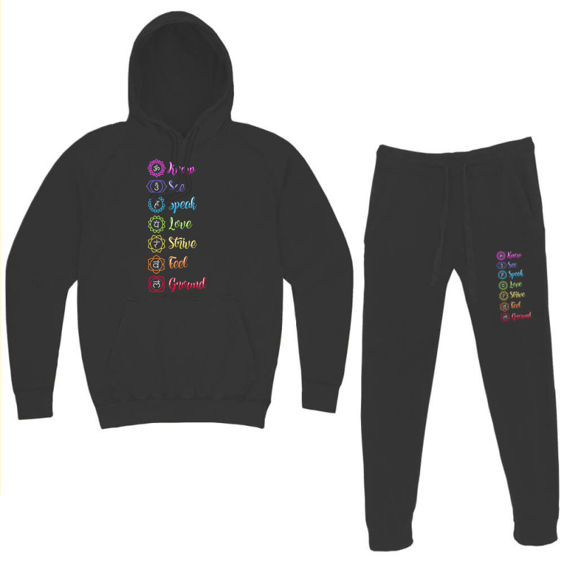 Seven Chakra Om Yoga Hoodie & Jogger set by cm-arts | Artistshot