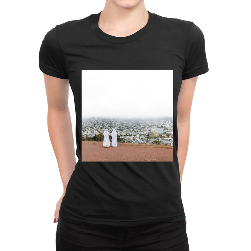 Asphalt Meadows Ladies Fitted T-Shirt by cm-arts | Artistshot