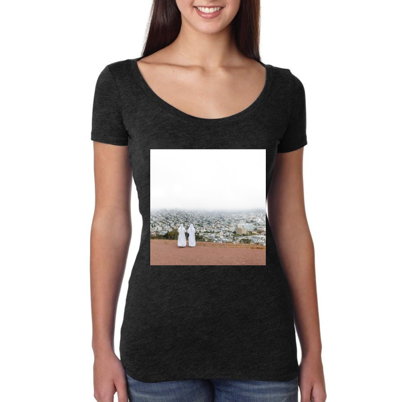 Asphalt Meadows Women's Triblend Scoop T-shirt by cm-arts | Artistshot