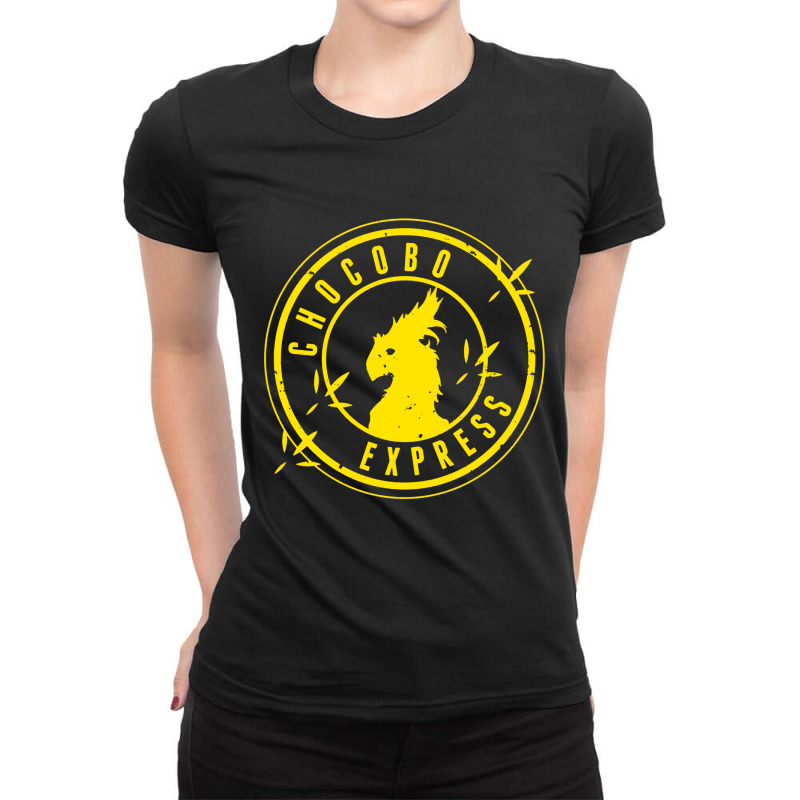 Chocobo Final Fantasy Ladies Fitted T-Shirt by kynekel | Artistshot