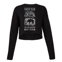 Mens Fathers Day Night Catch Father And Son Dad Paw Cool River Cropped Sweater | Artistshot