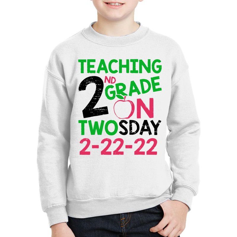 Teaching 2nd February 2022 Twosday Youth Sweatshirt by Utsuri | Artistshot