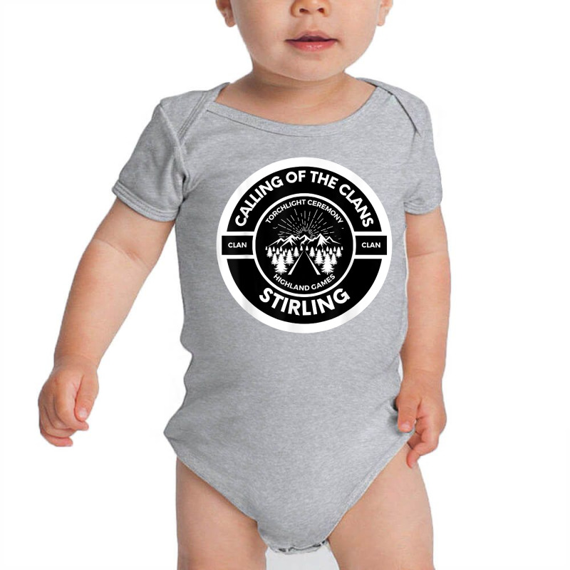 Stirling Scottish Torch Light Ceremony Highland Games T Shirt Baby Bodysuit | Artistshot