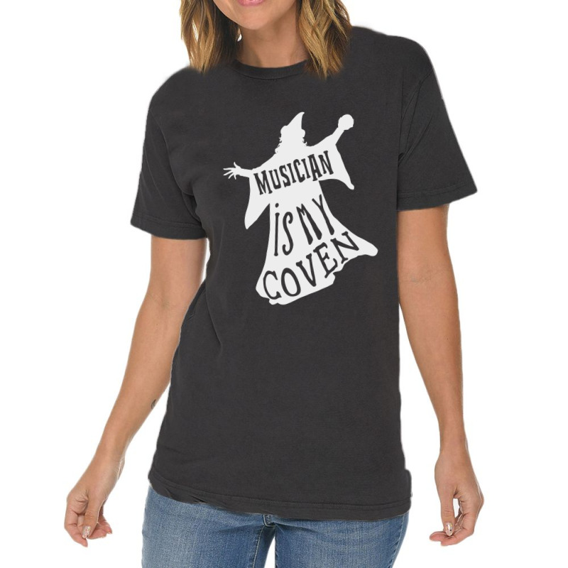 Musician Gifts   Musician Is My Coven 1 Vintage T-Shirt by cm-arts | Artistshot