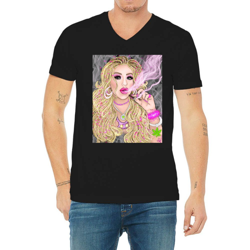 Tana Mongeau V-neck Tee | Artistshot