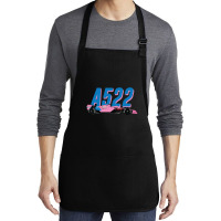 Alpine F1 Team Racing Car 2022 A522 Bwt Pink Special Livery Bahrain Gp Medium-length Apron | Artistshot