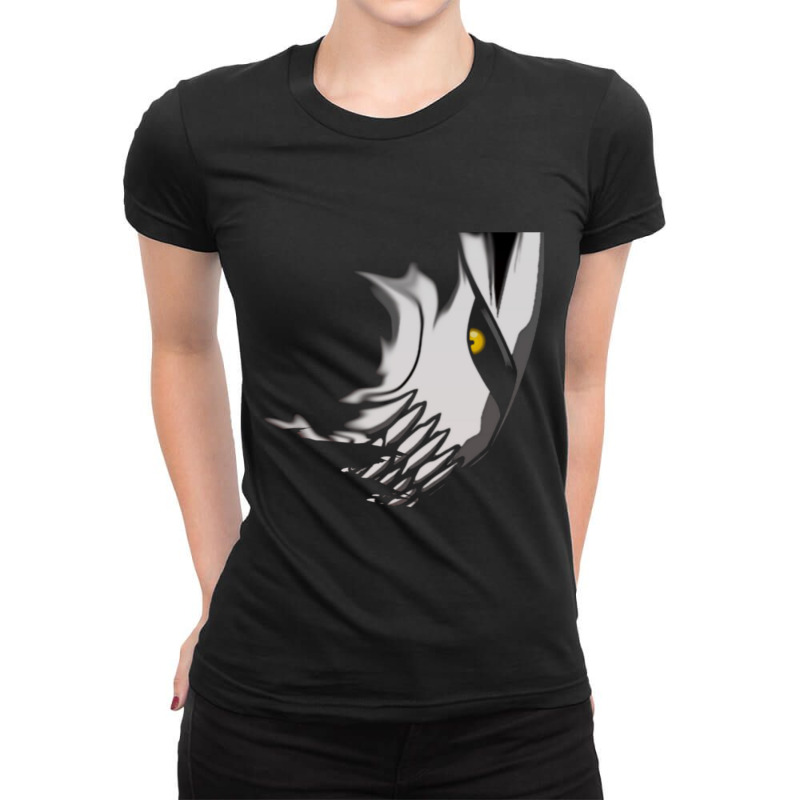 The Hollow Mask Ladies Fitted T-Shirt by milkshakeviolin | Artistshot