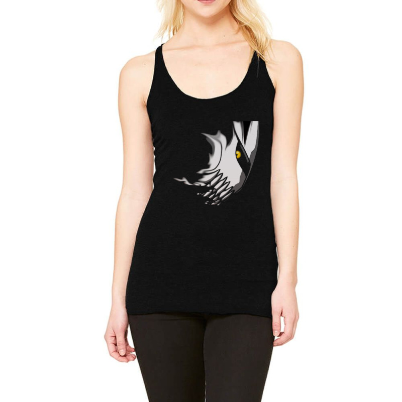 The Hollow Mask Racerback Tank by milkshakeviolin | Artistshot