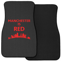 Manchester Is Red United Front Car Mat | Artistshot