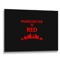 Manchester Is Red United Metal Print Horizontal | Artistshot