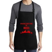 Manchester Is Red United Medium-length Apron | Artistshot