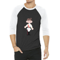 Roman Sanders Cartoon Standing 3/4 Sleeve Shirt | Artistshot