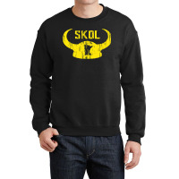 Skol Shirt Nordic Scandinavian Warrior Viking Helmet Crewneck Sweatshirt | Artistshot