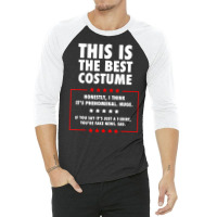 Trump Halloween Costume 3/4 Sleeve Shirt | Artistshot