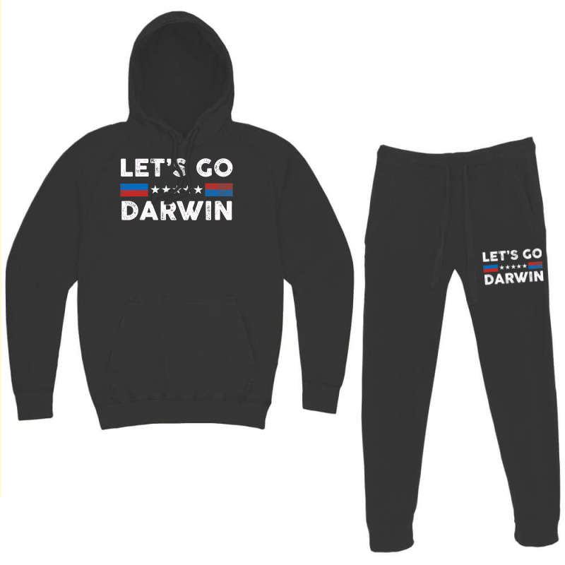 Lets Go Darwin Us Flag Vintage Hoodie & Jogger set by cm-arts | Artistshot