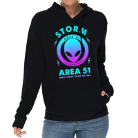 Storm Area 51 Alien Halloween Men Lightweight Hoodie | Artistshot