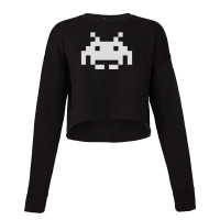 Space Invaders Cropped Sweater | Artistshot