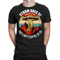 Storm Area 51 Alien Ufo Fun Run They Cant Stop Us T-shirt | Artistshot