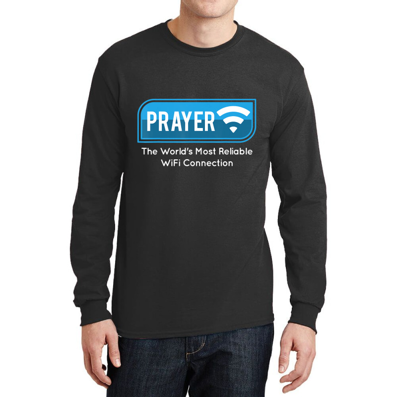 Christian Catholic Prayer Faith Pastor Men Women Long Sleeve Shirts by cm-arts | Artistshot