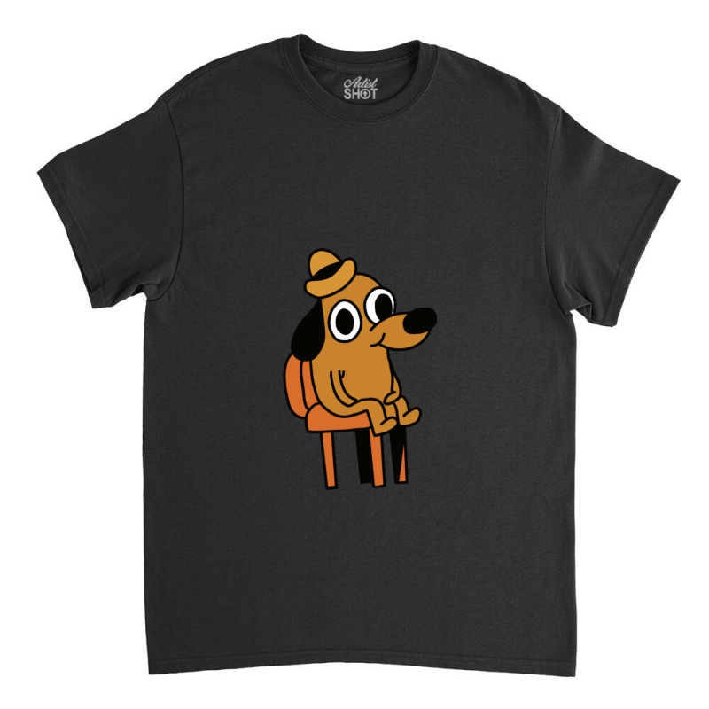 Sitting Doggo Classic T-shirt | Artistshot