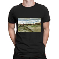 Vincent Van Gogh Bleaching Ground At Scheveningen T-shirt | Artistshot