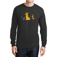 Simba Zazu And Timon - Cartoon Long Sleeve Shirts | Artistshot