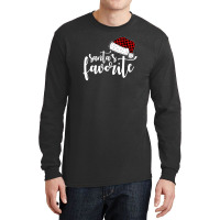 Santa's Favorite For Dark Long Sleeve Shirts | Artistshot