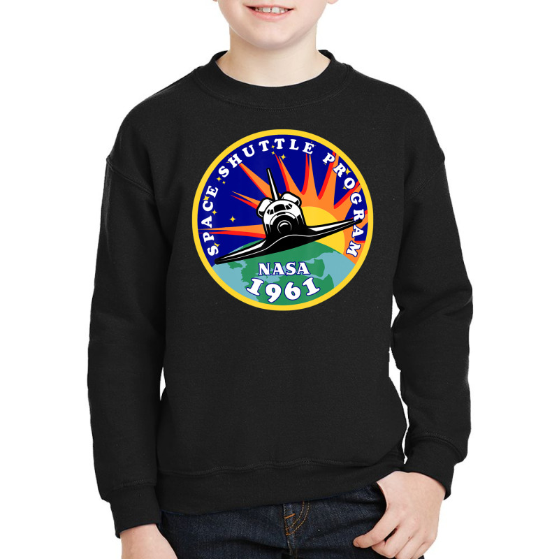 Space Shuttle Sunset 1961 Youth Sweatshirt | Artistshot